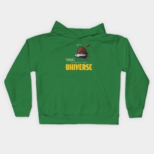 Travel across the universe Kids Hoodie